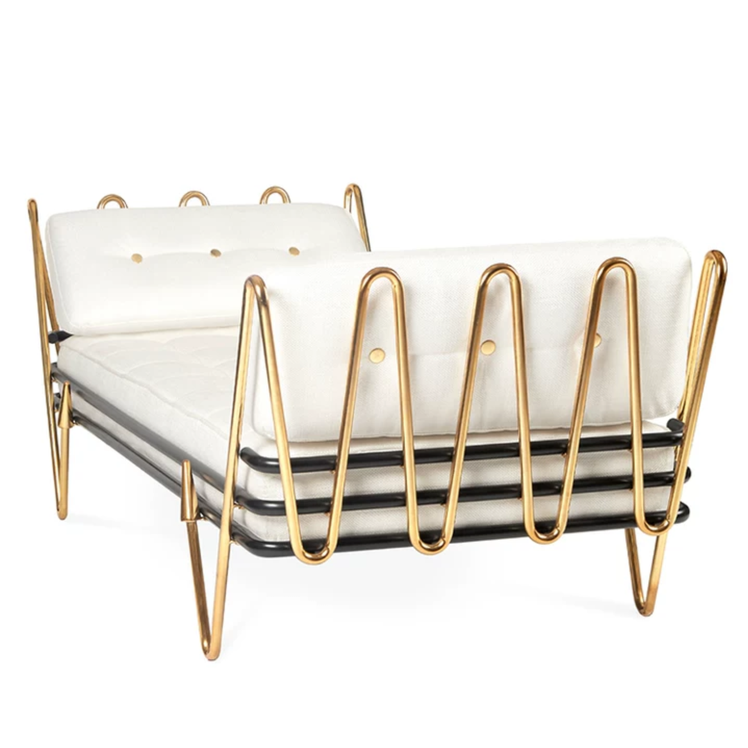 MODERN LUXURY ACCENT TUFTED BENCH/ DAY BED